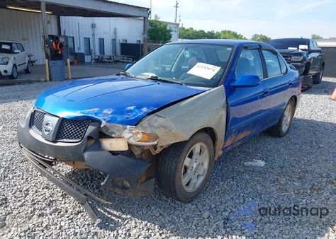 2006 Nissan Sentra 1.8S from USA, damaged, VIN 3N1CB51D36L560048